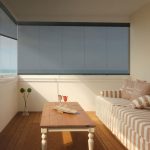 Easy-to-operate cordless solar shades for large windows