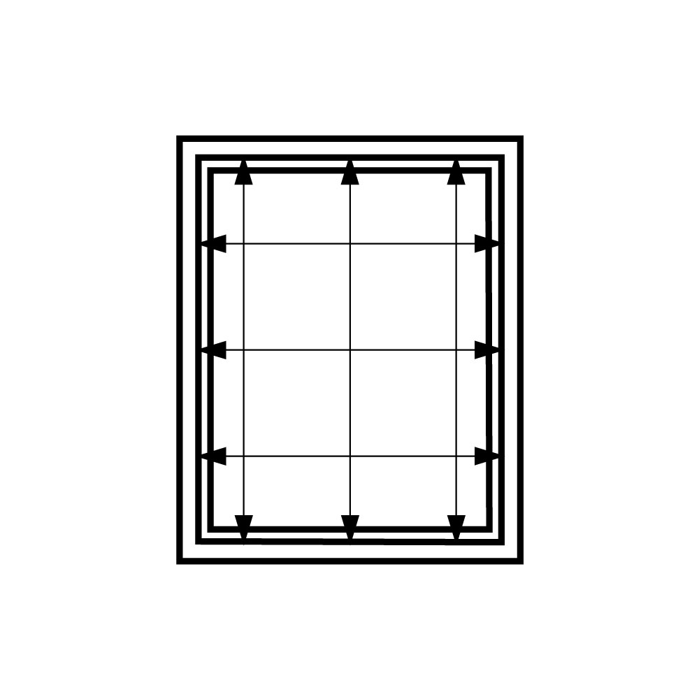 How to measure width and height for an inside mount window