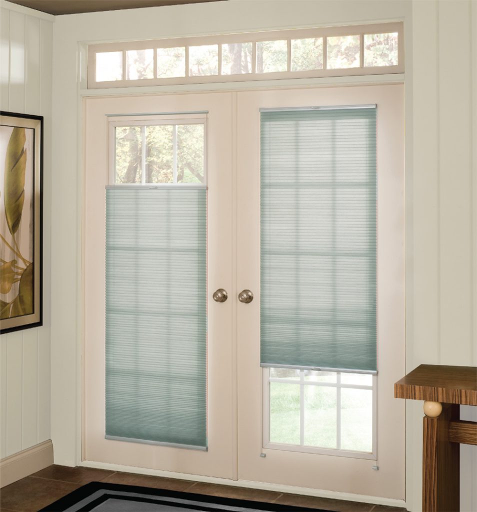 ClearFit™ cellular shades for doors