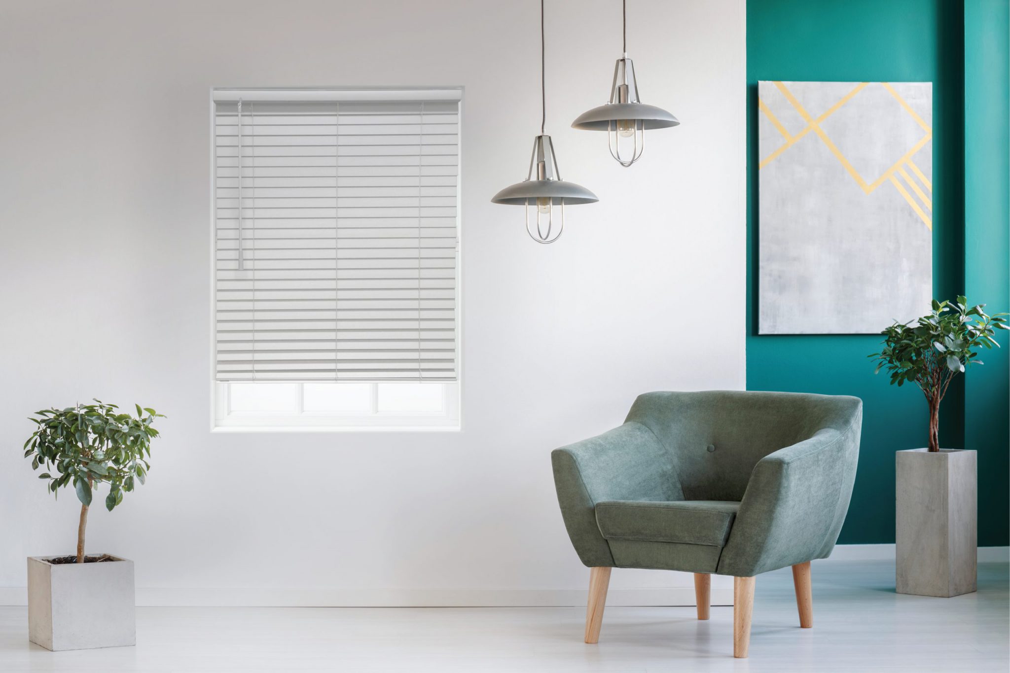 Gray is the new white Window Fashions